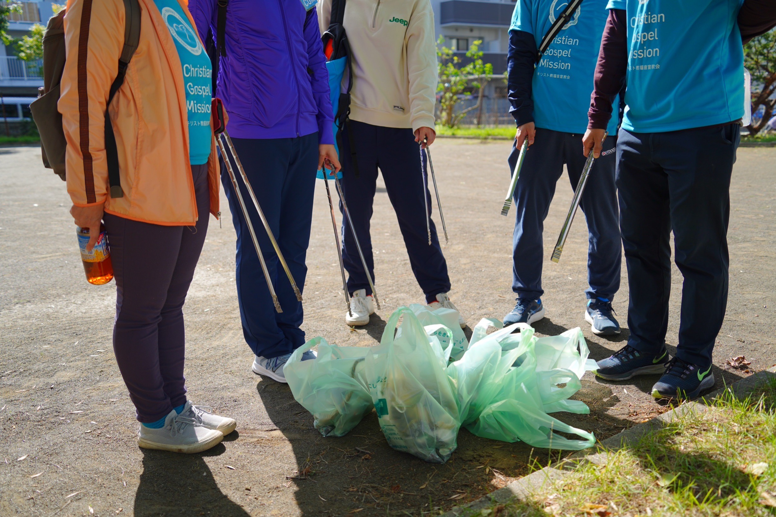 北海道ゴミ拾いボランティア活動 | キリスト教福音宣教会のボランティア団体ーCGM Volunteer